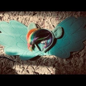 Rainbow dash costume accessories